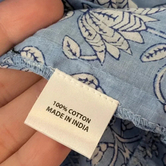 Tuckernuck Tnuck Beach Cornflower Blue Mini Salty Paloma Coverup - Picture 5 of 6